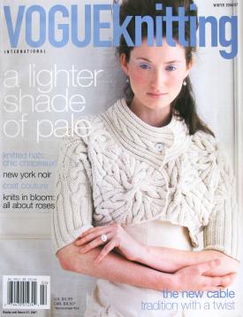 Magazine Vogue Knitting Hiver 2007